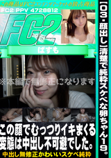 FC2 【ぱ03・顔出し】清楚でスケベな**モデルの卵をハメ撮り!俺へのご奉仕で悦びを感じる女で性処理中出し最高～!